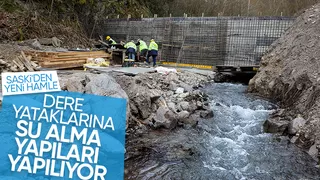 Akyazı dahil 3 ilçede dere yataklarına su alma yapıları inşa ediliyor