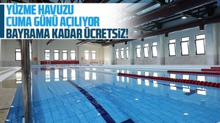 Akyazı'daki yüzme havuzu hizmete giriyor