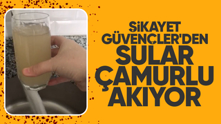 Akyazı Güvençler'de çeşmelerden çamurlu su akıyor