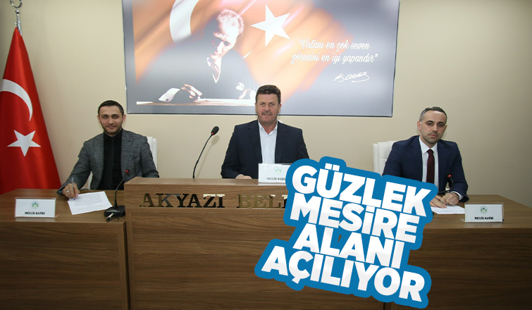 Akyazı Güzlek Mesire Trekking ve Kamp Alanı Açılıyor