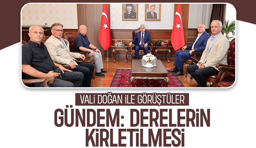 Akyazı heyeti Vali Doğan ile görüştü