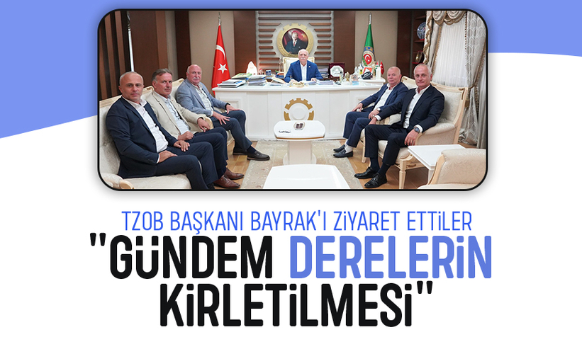 Akyazı heyetinden TZOB Genel Başkanı Şemsi Bayraktar'a ziyaret