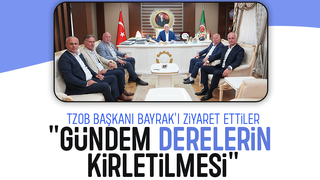 Akyazı heyetinden TZOB Genel Başkanı Şemsi Bayraktar'a ziyaret