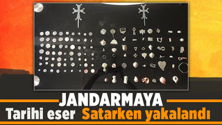 Akyazı jandarmadan tarihi eser operasyonu 