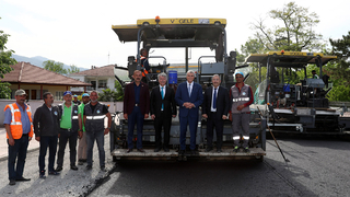 Akyazı Kuzuluk Caddesi yeni yüzüne kavuştu