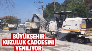 Akyazı Kuzuluk’ta örnek cadde
