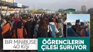 Akyazı KYK'da öğrencilerin toplu ulaşım çilesi