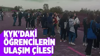 Akyazı KYK'da ulaşım çileye dönüştü, öğrenciler tepkili