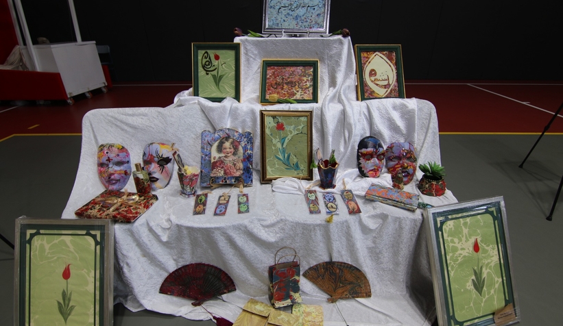 Akyazı KYK öğrencilerinin yıl sonu sergisi büyük ilgi gördü