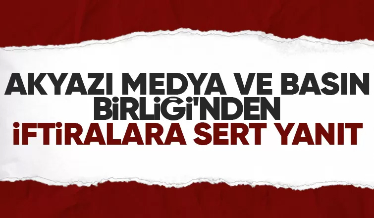 Akyazı Medya ve Basın Birliği iftiralara sert çıktı