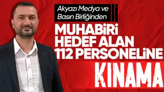 Akyazı Medya ve Basın Birliği'nden muhabire saldırıya kınama