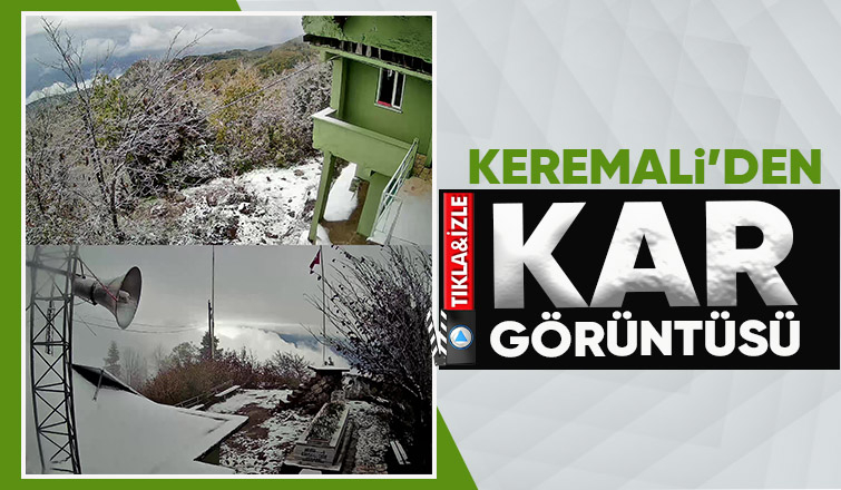 Akyazı nın yüksek kesimleri karla kaplandı