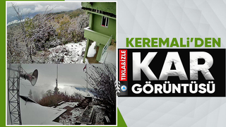 Akyazı nın yüksek kesimleri karla kaplandı