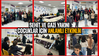 Akyazı SGM'de şehit ve gazi yakını çocuklar için etkinlik