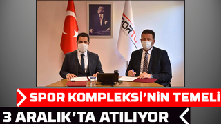 Akyazı Spor Kompleksi'nin temeli 3 Aralık'ta atılıyor