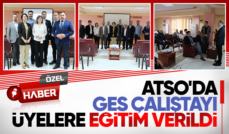 Akyazı Ticaret ve Sanayi Odası'nda GES Çalıştay'ı düzenledi