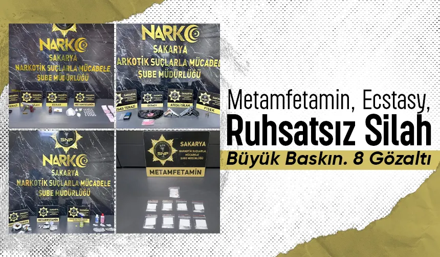 Akyazı ve Adapazarı'nda operasyon