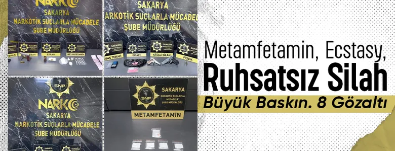 Akyazı ve Adapazarı'nda operasyon