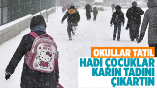 5 ilçede okullar tatil edildi