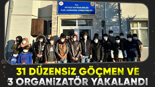 Akyazı ve Hendekte kaçak göçmenler yakalandı