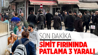 Akyazı'da simit fırınında patlama