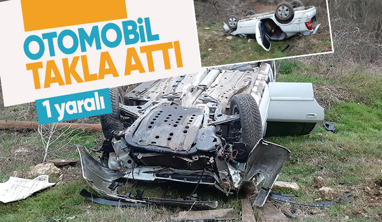 Akyazı yolunda kaza