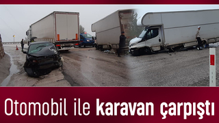 Akyazı yolunda kaza