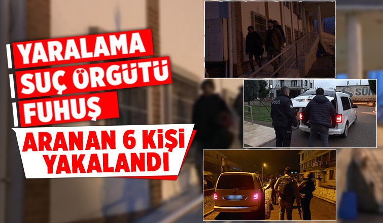 Akyazıda 6 firari polislerce yakalandı