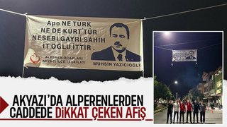 Akyazı’da Alperen Ocaklarından Dikkat Çeken Afiş