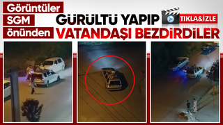 Akyazıda apart egzoz ile gürültü yapan gençler tepki çekti