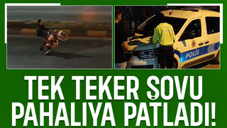 Akyazı’da cadde ortasında akıl almaz hareketler