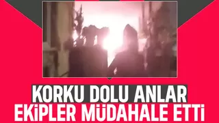 Akyazıda ev yangını