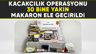 Akyazıda kaçakçılık operasyonu