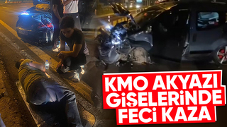 Akyazıda kaza 1 yaralı