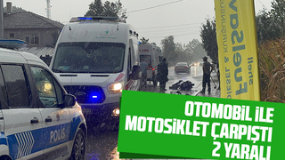 Akyazıda Kaza: 2 yaralı