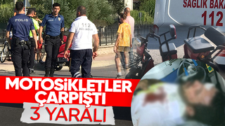 Akyazıda kaza 3 yaralı