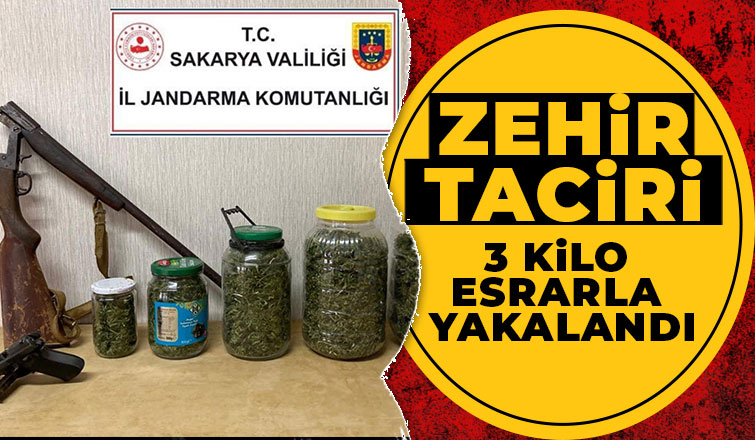 Akyazı’da uyuşturucu operasyonu 