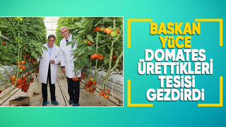 Akyazıdaki Seracılık Mükemmeliyetçilik Merkezini gezdiler
