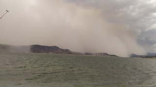 Akyazılı balıkçılar büyük korku yaşadı