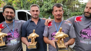 Akyazılı balıkçılar şampiyonada birinci oldu