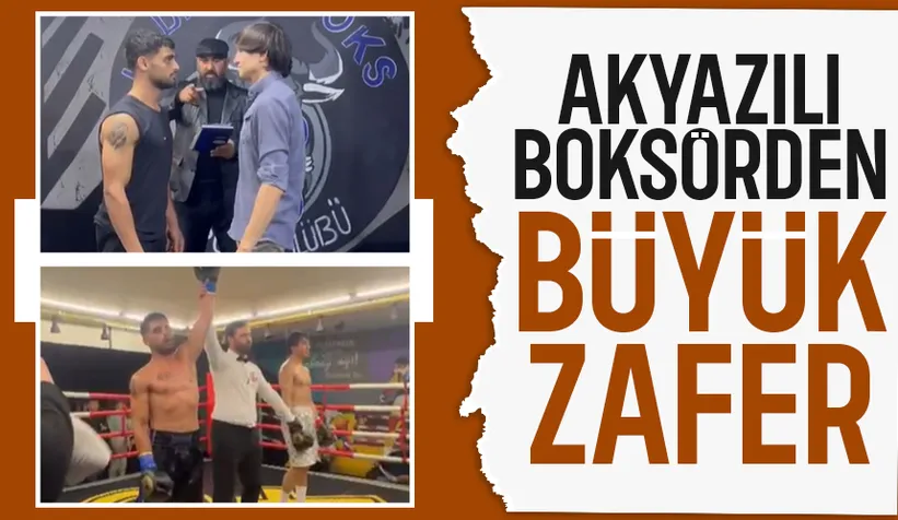 Akyazılı boksör ringin tozunu attırıyor