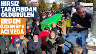 Akyazılı cinayet kurbanı Erdem Özdemir'e acı veda