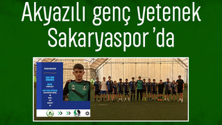 Akyazılı genç oyuncu Sakaryaspor'a transfer oldu