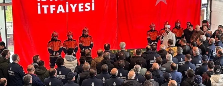 Akyazılı itfaiyeciye acı veda