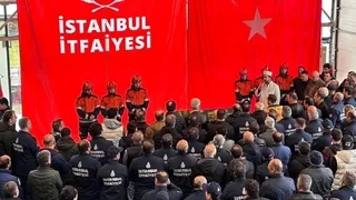 Akyazılı itfaiyeciye acı veda