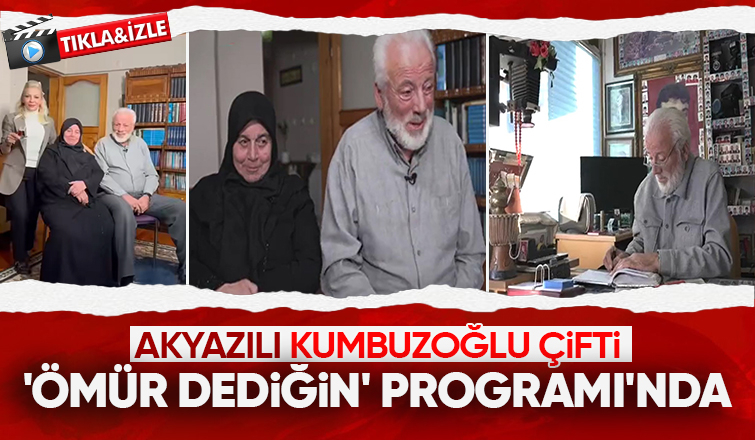 Akyazılı Kumbuzoğlu çifti Ömür Dediğin programına konuk oldu