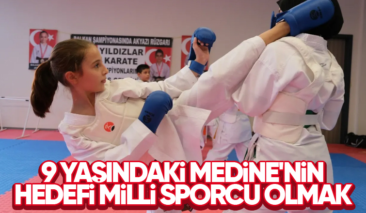 Akyazılı Medine 9 yaşında 16 madalya aldı