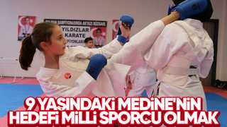 Akyazılı Medine 9 yaşında 16 madalya aldı