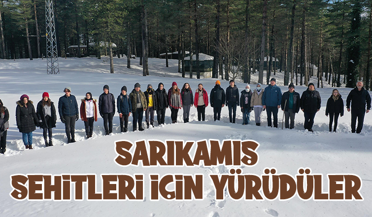 Akyazılı öğrenciler Sarıkamış Şehitleri için yürüdü