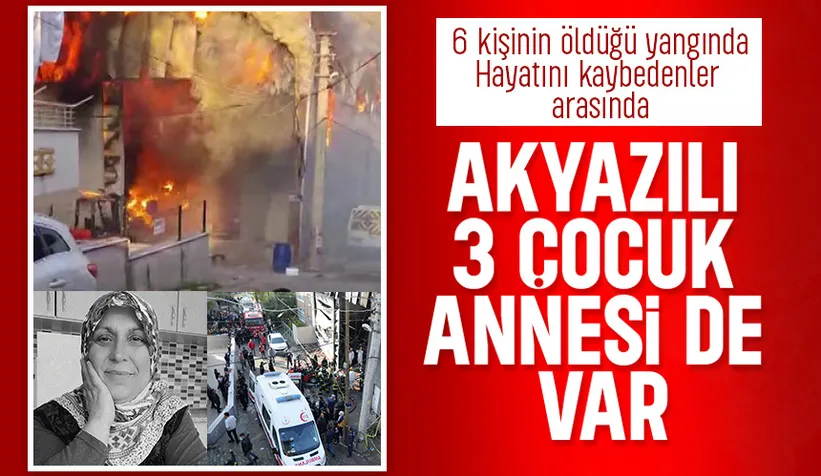 Akyazılı Şengül Yılmaz, yangın faciasında hayatını kaybetti